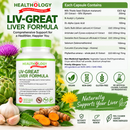 Healthology | LIV-GREAT Liver Formula (60 Vcaps)