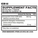 Jacked Factory |  KSM-66 Ashwagandha 600mg (60 Vcaps)