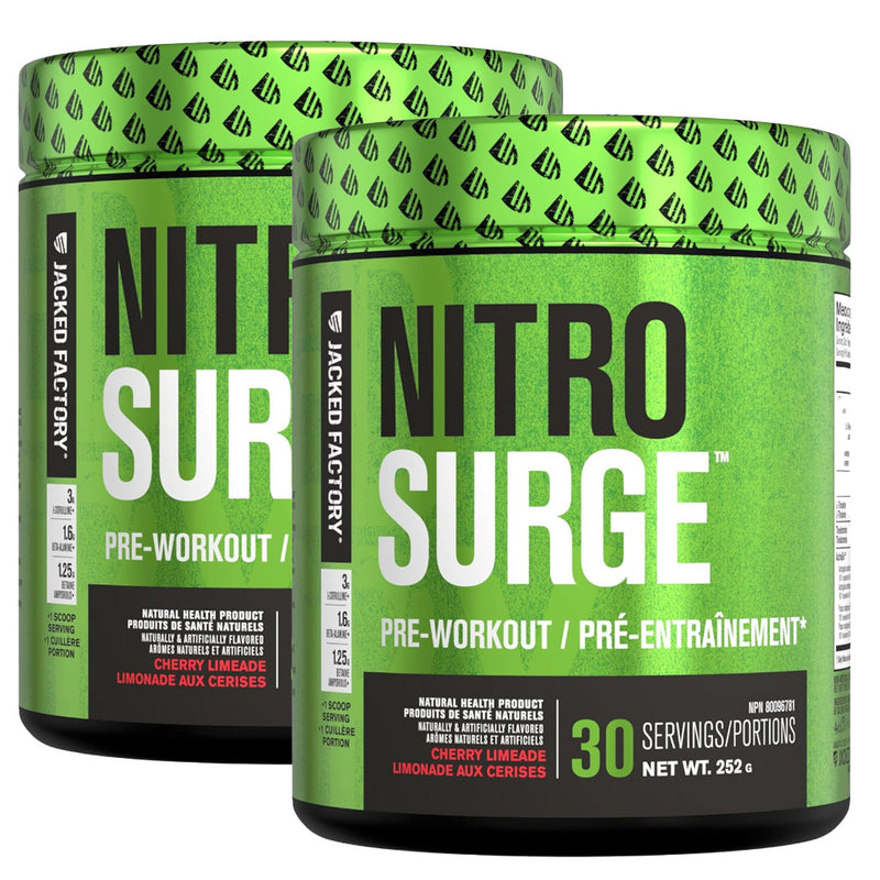 Buy 1 Get 1 FREE! | Jacked Factory NitroSurge (2 x 30 Servings)