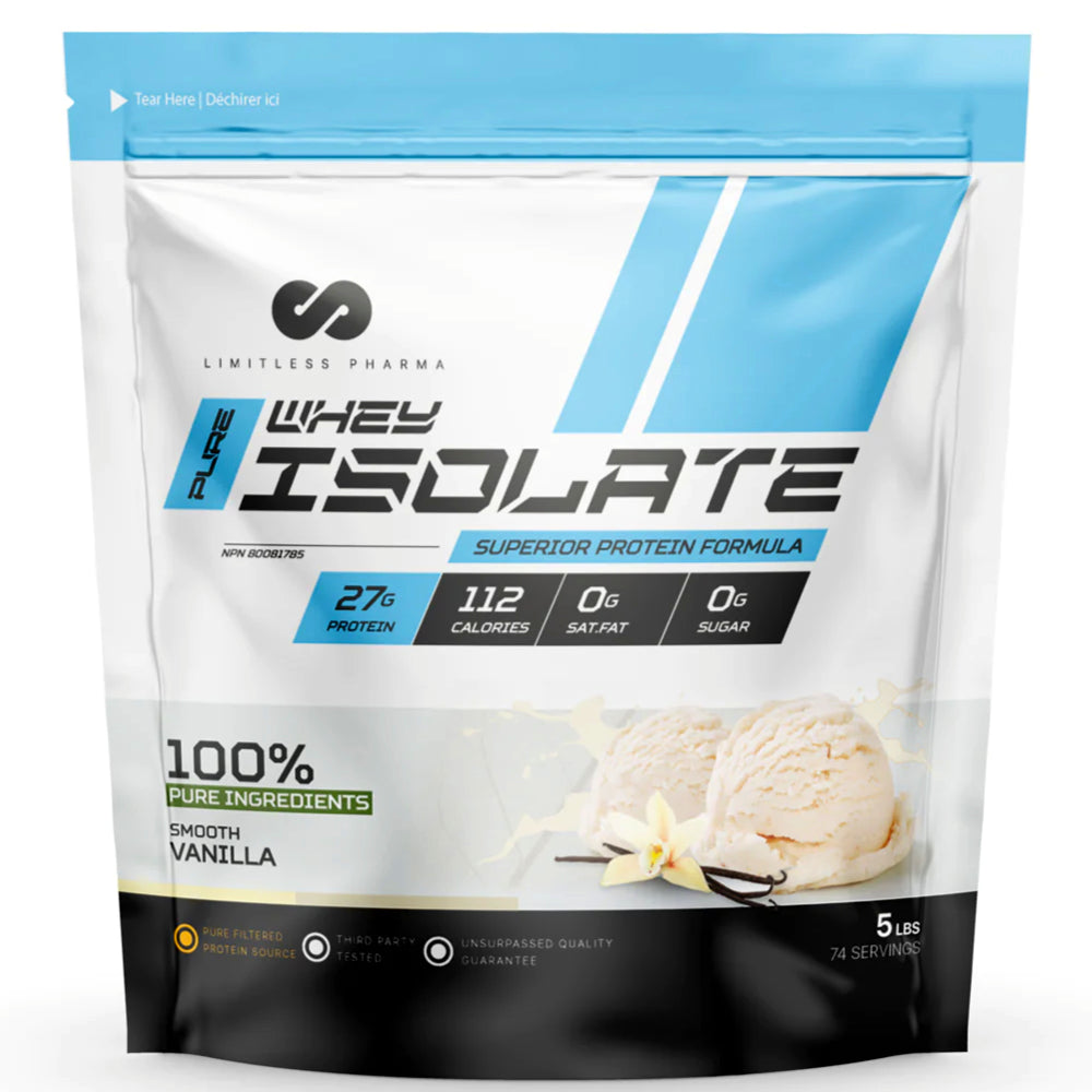 Buy Limitless Pharma Whey Isolate (5 lb) for Less! | Fitshop.ca