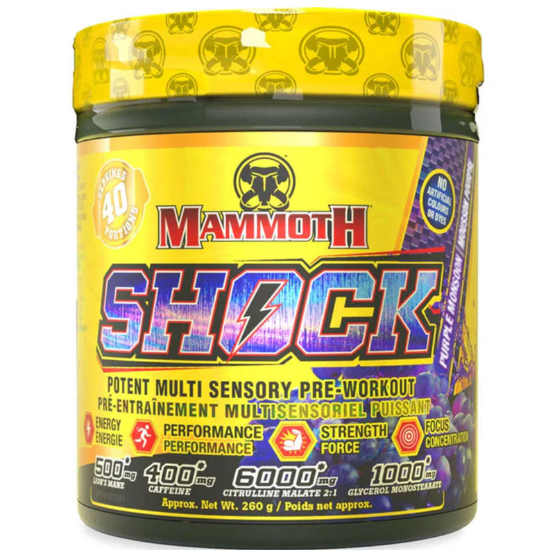 Mammoth | SHOCK (40 Servings) Pre-Workout