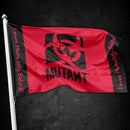 MUTANT | Gym Flag / Banner 'LEAVE HUMANITY BEHIND'