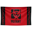 MUTANT | Gym Flag / Banner 'LEAVE HUMANITY BEHIND'