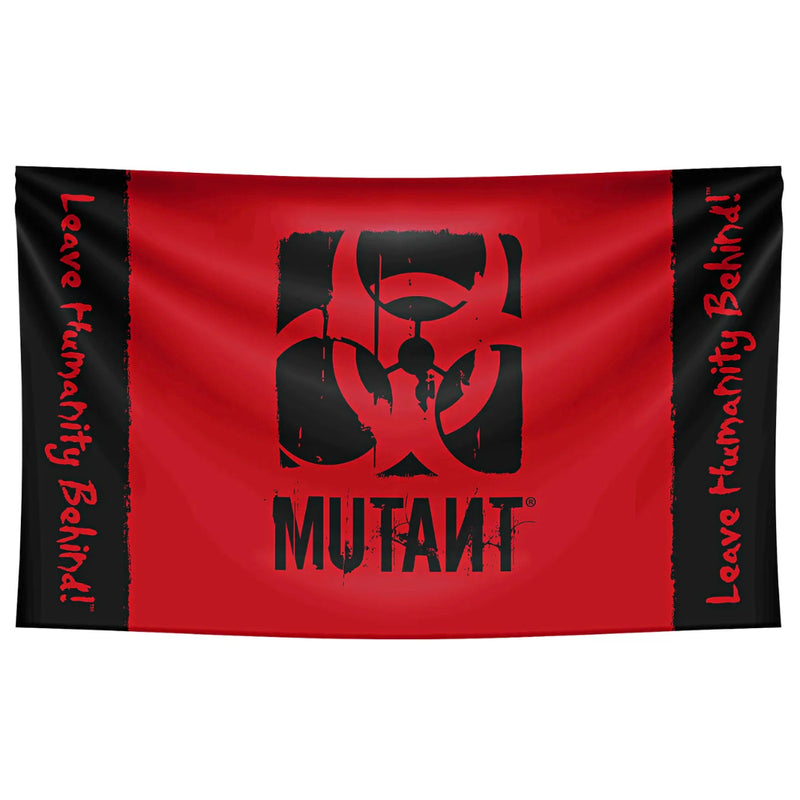 MUTANT | Gym Flag / Banner 'LEAVE HUMANITY BEHIND'
