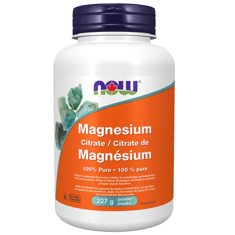 NOW Foods | Magnesium Citrate Powder (227 g)