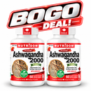 NUTRIDOM Ashwagandha 2000 – BOGO Deal (2 x 60 Vcaps)