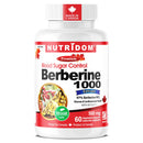 Nutrydom Berberine 1000 supplement bottle on a white background