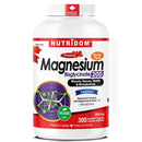 Nutridom Magnesium Bisglycinate 200 supplement bottle on a white background