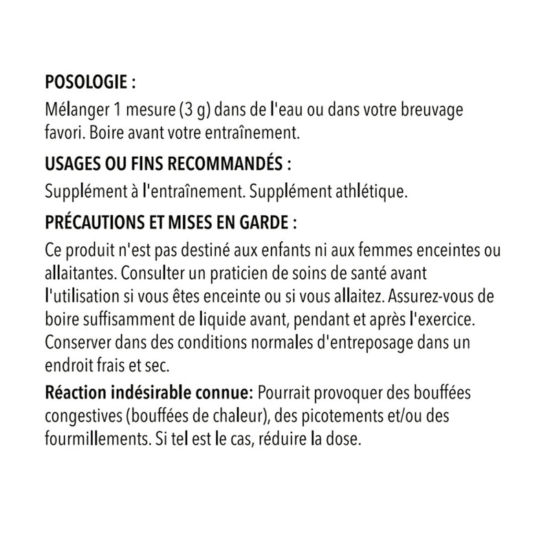 One Brand Nutrition | Beta-Alanine (500 g) 166 servings | Vegan