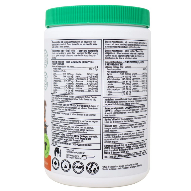 Organika | Enhanced Collagen CHOCOLATE Pumpkin Spice (252 g)