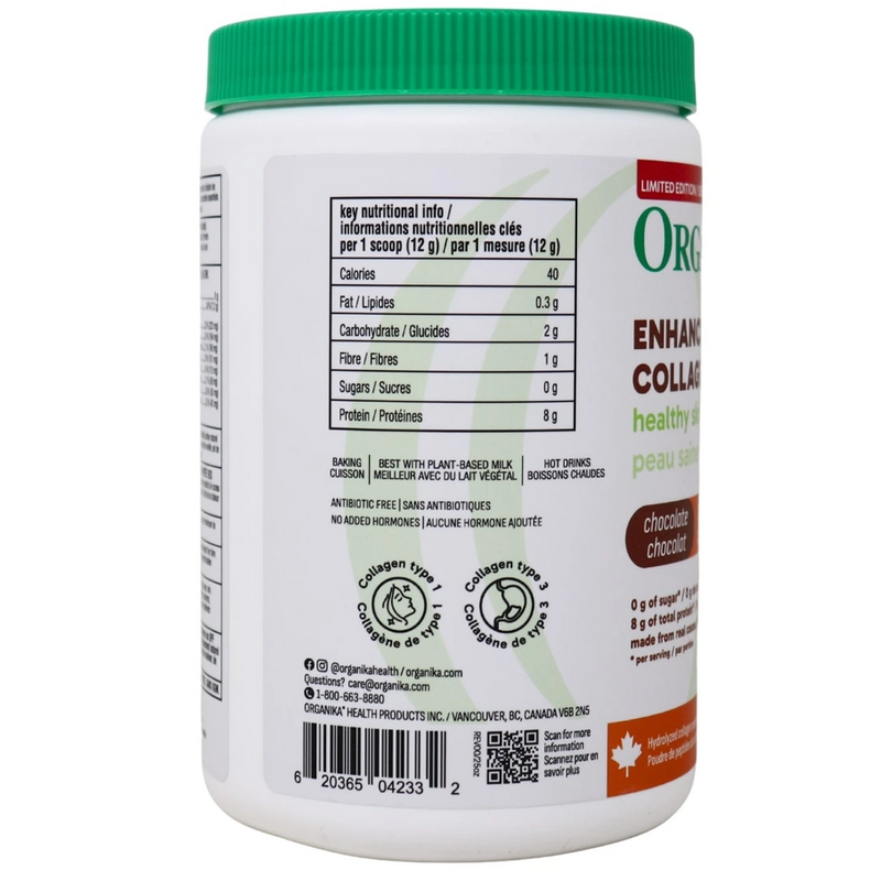 Organika | Enhanced Collagen CHOCOLATE Pumpkin Spice (252 g)