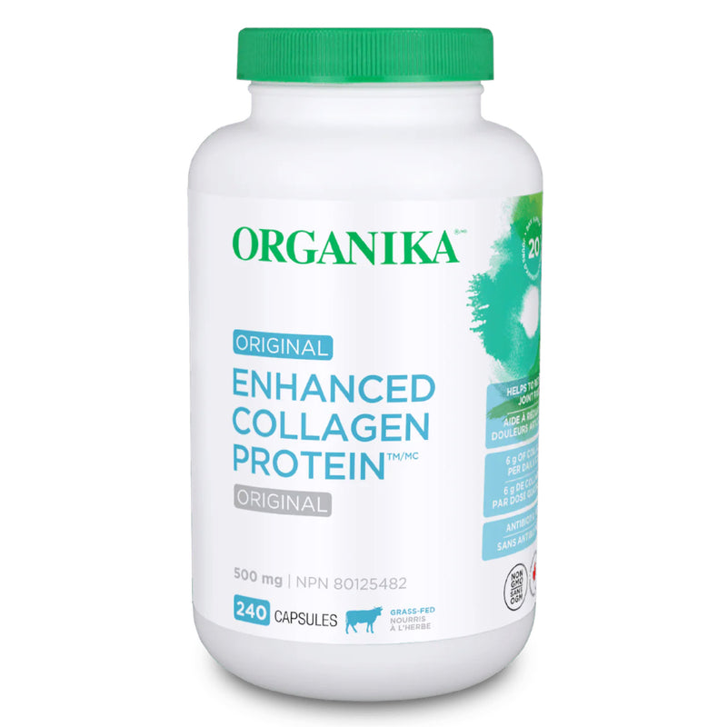 Organika | Enhanced Collagen Capsules 500 mg (240 Caps)
