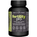 Bottle of Prairie Naturals Fertility Pro supplement on a white background