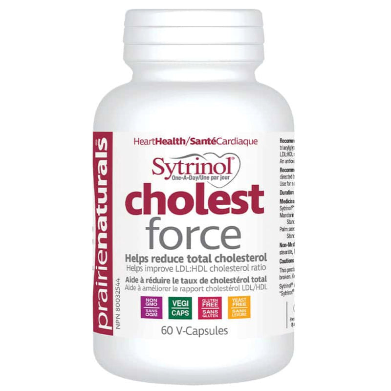 Prairie Naturals | Sytrinol Cholest-Force(60 caps)  Reduce LDL