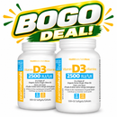 Prairie Naturals Vitamin D3 BOGO DEAL! | 2500IU (2 x 550 Sgels)