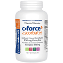 Prajir Naturals c-force9 ascorbates supplement bottle on a white background