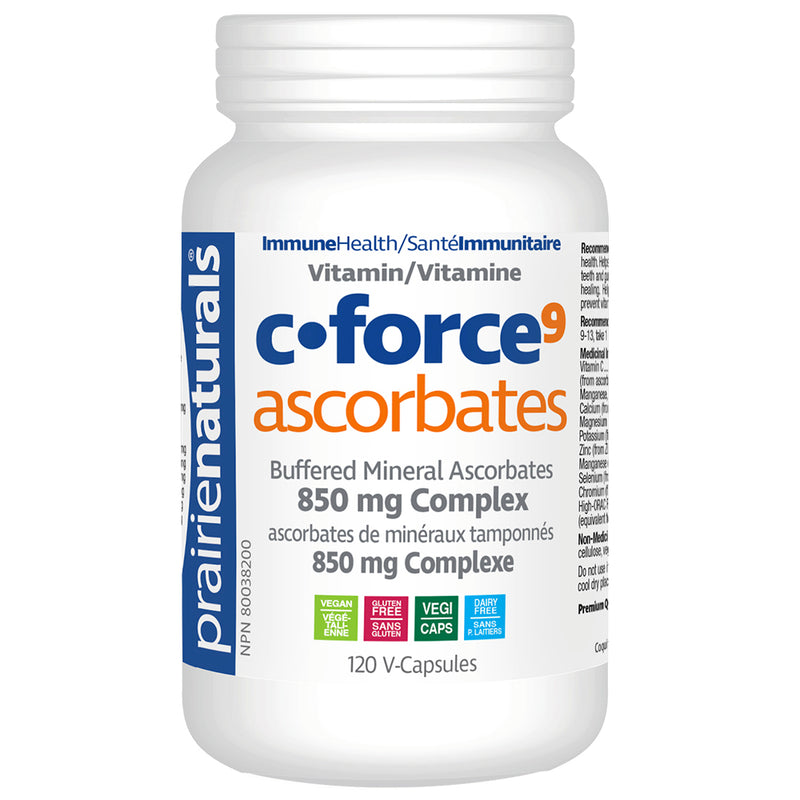 Prairie Naturals | Vitamin C-Force 9 Ascorbates (120 Vcaps)