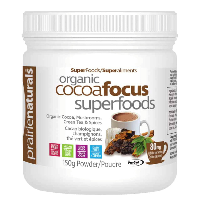 Prairie Naturals | Organic CocoaFocus (150 g)