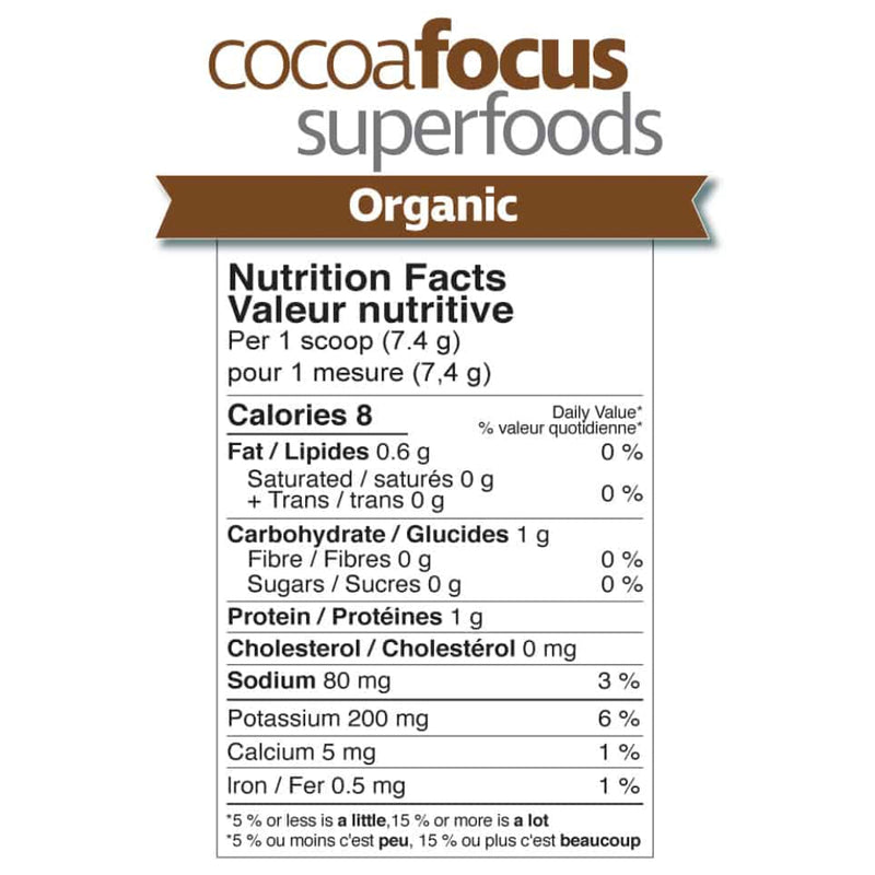 Prairie Naturals | Organic CocoaFocus (150 g)