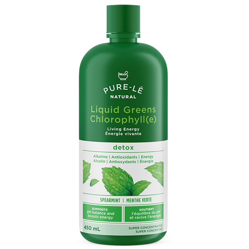 PURE-LE | Liquid Greens Chlorophyll Spearmint (450 ml)