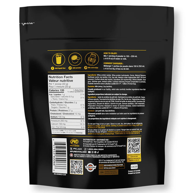 PVL (Pure Vita Labs) | ISOGOLD BAG (10 Servings)