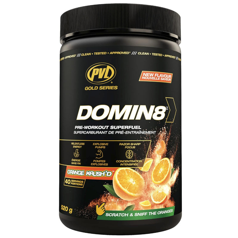 PVL (Pure Vita Labs) | DOMIN8 (40 Servings) Pre-Workout