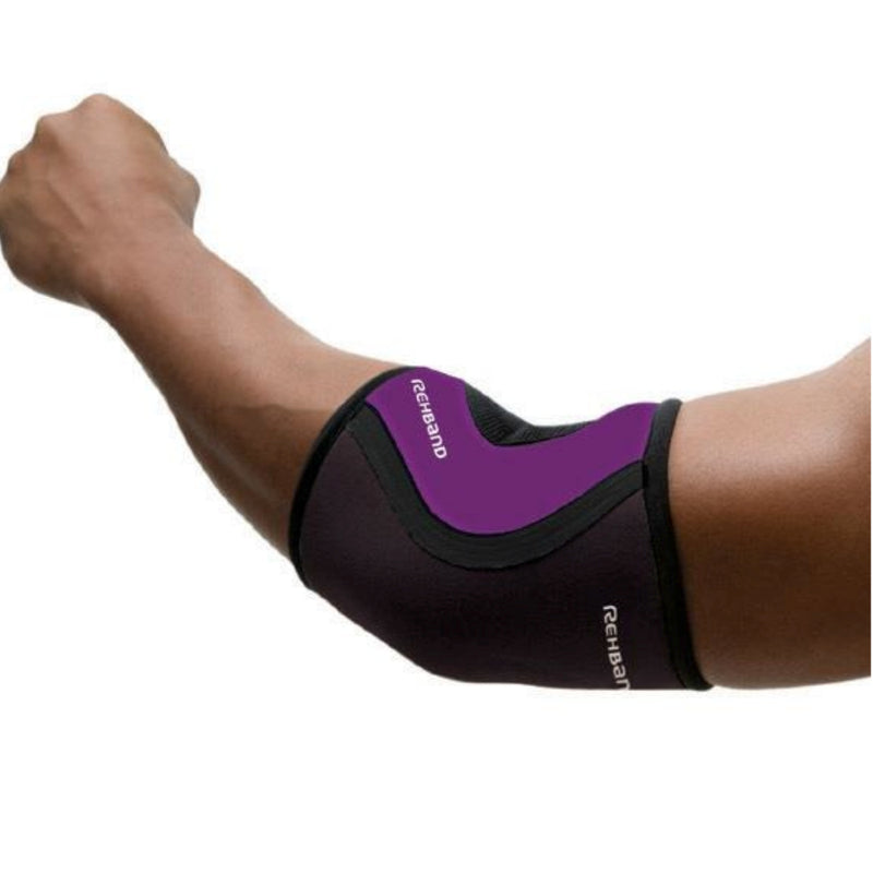 Rehband | Rx Elbow Support 5mm (102330) Purple | Sold in Singles