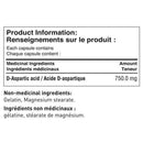 Tested Nutrition | (DAA) D-Aspartic Acid (120 caps)