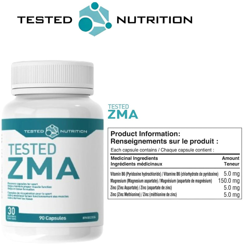 Tested Nutrition | ZMA (90 Caps)