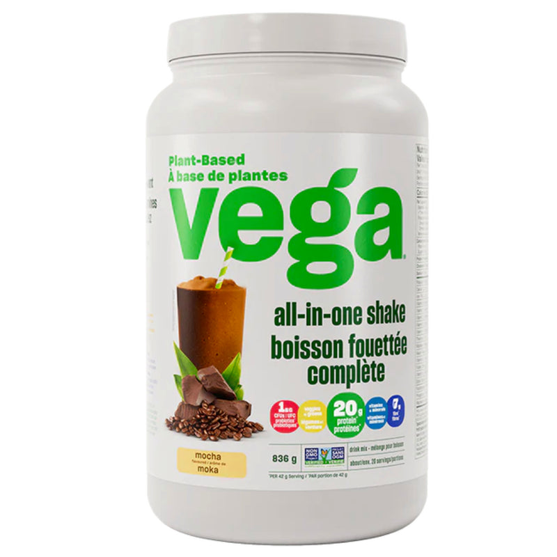 Vega One (20 Servings) | All-in-One Nutritional Shake Mocha | Vega Supplements