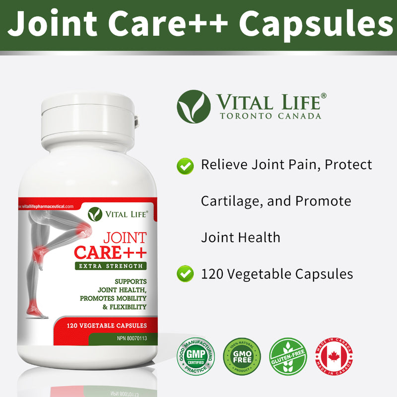 Vital Life | Joint Care++ Extra Strength (120 Vcaps)