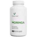 Vital Life Moringa supplement bottle on a white background