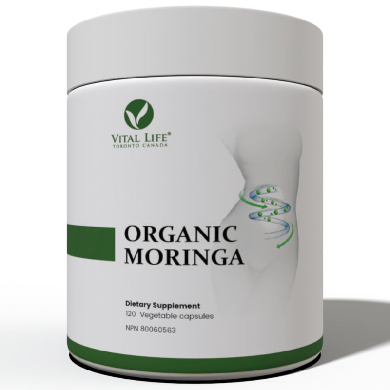 Vital Life | Organic Moringa 500 mg (120 Vcaps)