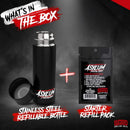 Ward Smelling Salts | Asylum Refillable Bottle + Salt Package