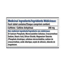 4everfit caffeine 200 mg (100 tabs) Supplement Facts of ingredients. Helps restore mental alertness