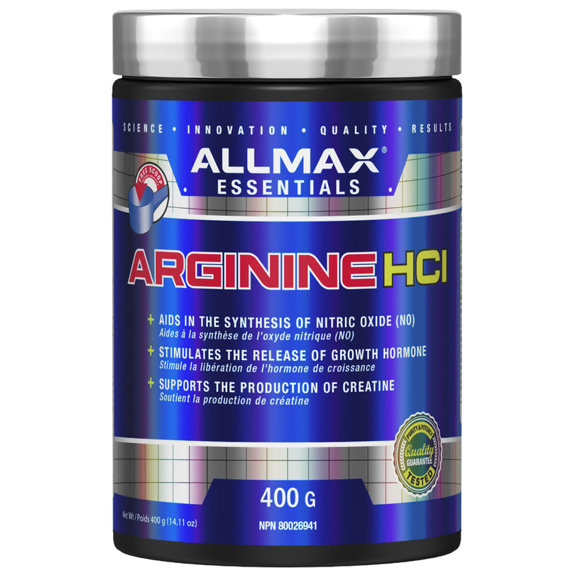 Allmax Nutrition arginine HCL 100% pure powder 400 g