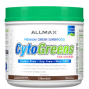 Allmax Nutrition CytoGreens 30 servings chocolate premium green superfood for athletes