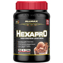 Allmax Nutrition Hexapro 2 lbs Chocolate bottle image.