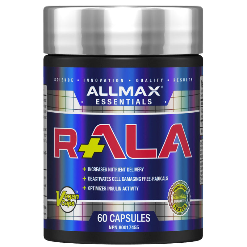 Allmax Nutrition R-ALA (60 caps). ALA is also an extremely potent antioxidant, so powerful it is known as the Universal Antioxidant.