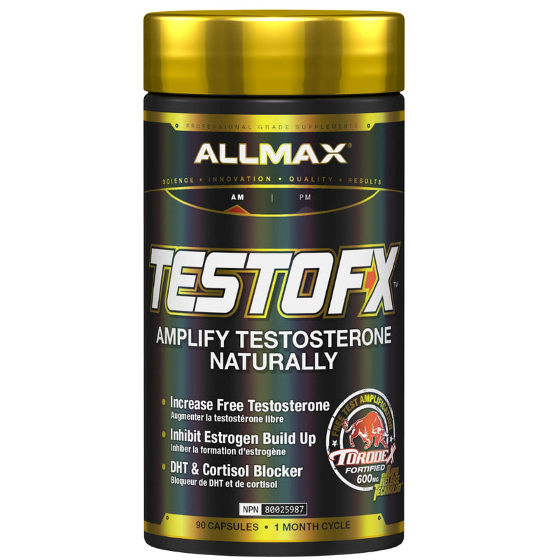 Buy Now! Allmax Nutrition TESTOFX (90 Capsules) to Amplify Testosterone Naturally.