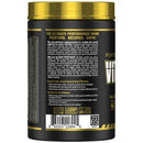 Allmax Nutrition Vitastack bottle image of information. Mullti-function Nutrients & Multi-vitamin orange flavour.