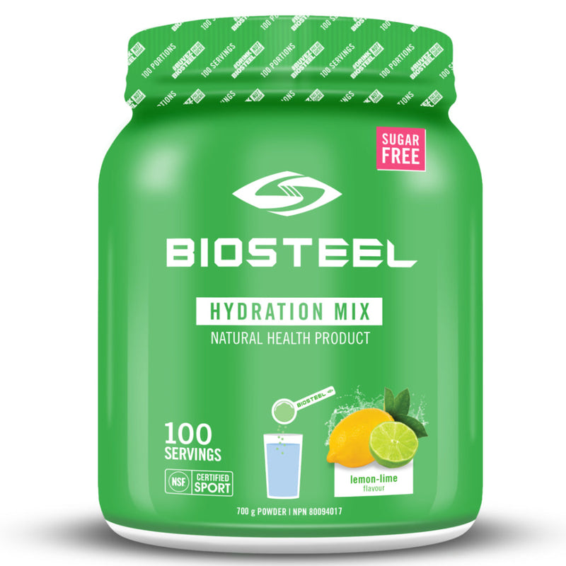 Buy Now! Biosteel Hydration Sports Mix (100 servings) Lemon - Lime. BioSteel Sports Hydration Mix uses a ratio of amino acids, electrolytes, organic minerals and B vitamins to fuel your body and fight exhaustion.