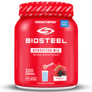 Buy Now! Biosteel Hydration Sports Mix (100 servings) Mixed Berry. BioSteel Sports Hydration Mix uses a ratio of amino acids, electrolytes, organic minerals and B vitamins to fuel your body and fight exhaustion.