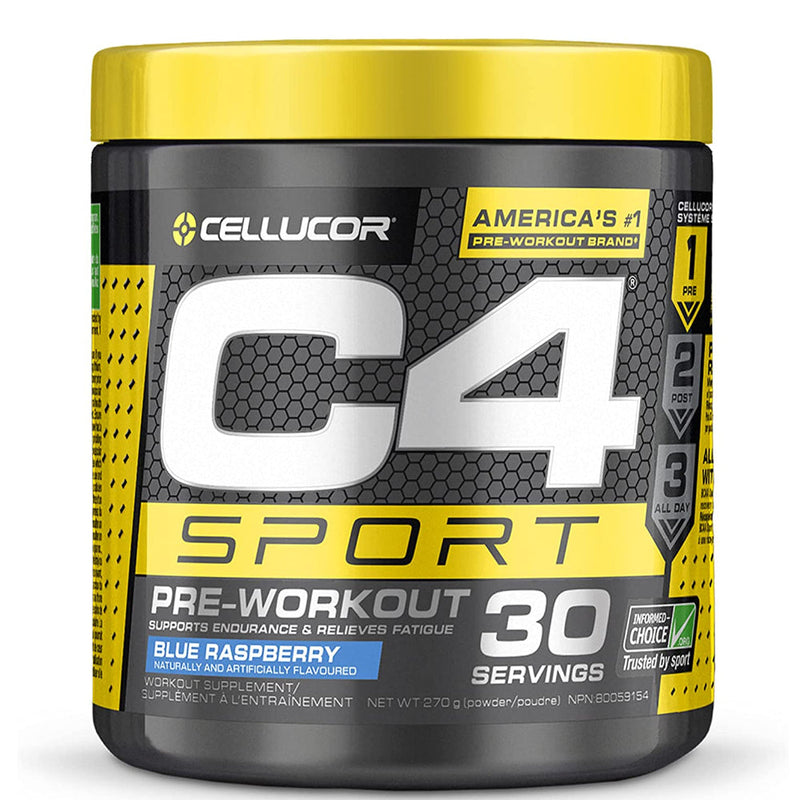 Buy Now! Cellucor C4 Sport (30 servings) Blue Raspberry. C4 Sport Pre-Workout Powder helps keep you energized during your workout.