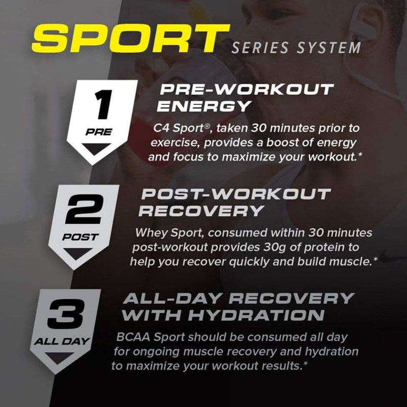 Cellucor C4 Sport (30 servings) sport series system. C4 Sport Pre-Workout Powder helps keep you energized during your workout.