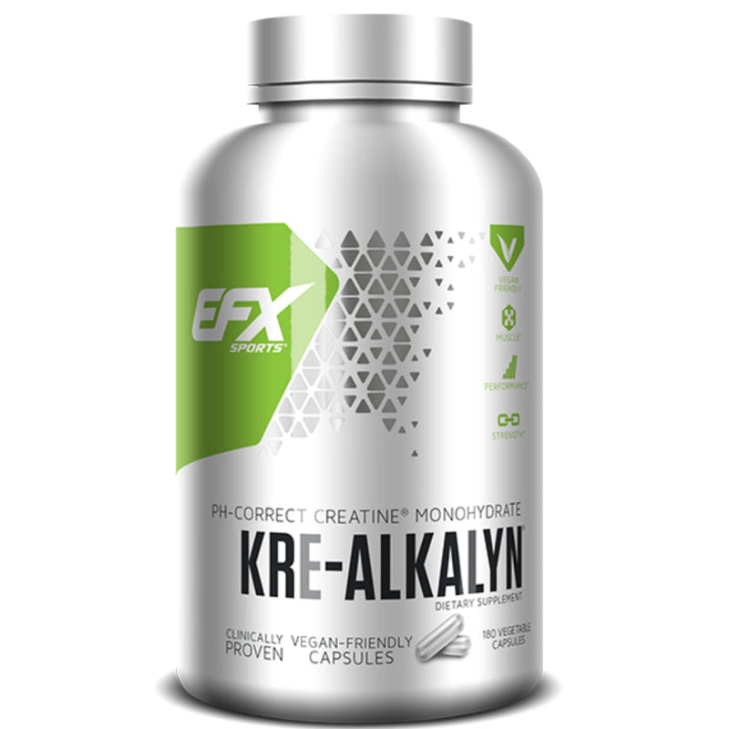 EFX Sports Kre-Alkalyn 750 mg (180 Vegetable Caps)