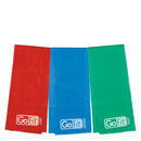 Gofit 3 Pack Flat training bands Set