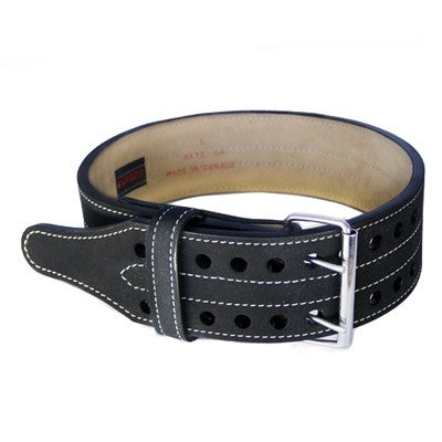 Belt Power Lifting | Double Prong 4" Competition Belt | Grizzly