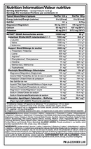 Mutant GEAAR (30 servings) supplement facts of ingredients. MUTANT GEAAR provides all 9 amino acids (BCAAs & EAAs) + Arginine to help support muscle growth & repair.