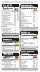 PRIMER (24 Packs) | High Performance Multi-Vitamin Formula | MagnumMagnum Nutraceuticals PRIMER performance packs supplement facts of ingredients and directions. Without Primer, you won’t build as much muscle, burn as much fat, or train with as much intensity. 